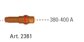 Электрод арт. 2361 (4 шт) 380-400A для CP 450G