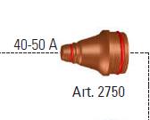 Форсунка (сопло) 40-50А (уп. 4шт) CP 455G арт. 2750