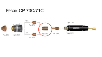 Завихрительное кольцо арт. 2855 (2 шт)